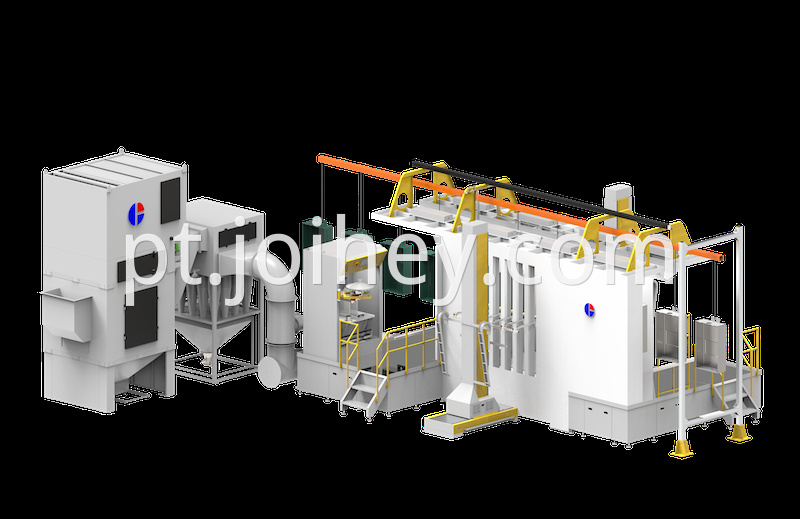 MCB Small Cyclone Powder Coating booth 2